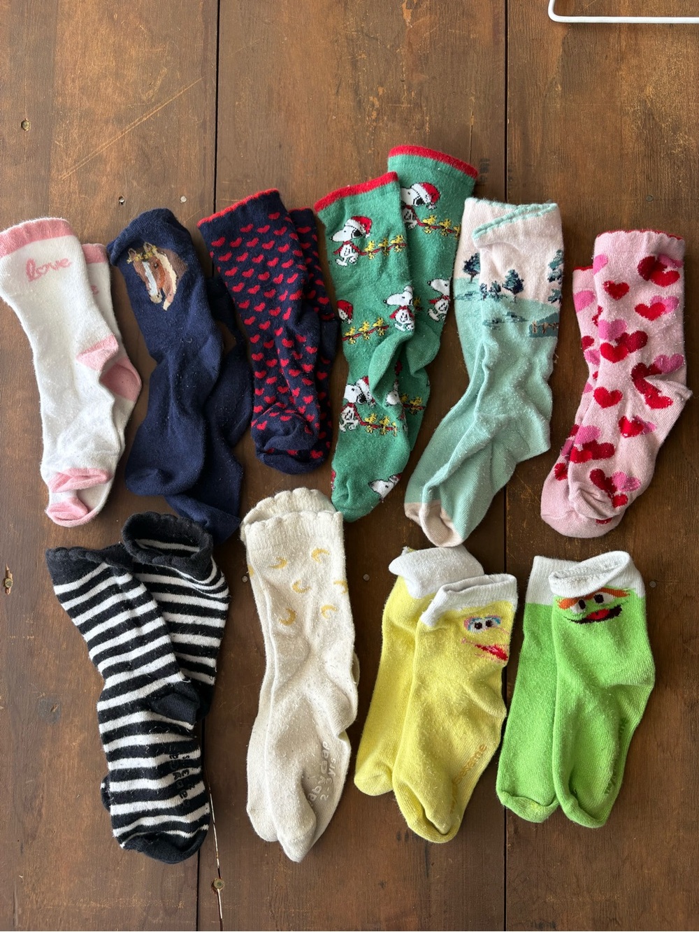 Toddler Girl Jack and Janie and Gap Socks, 2-3 Years, 10 Pairs